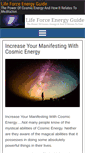Mobile Screenshot of lifeforceenergy.org